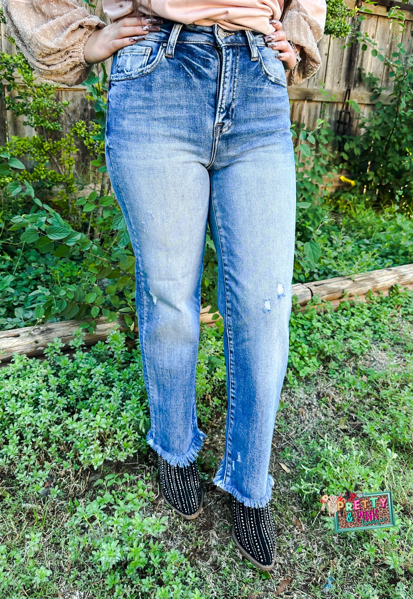 Cindy High Rise Jeans