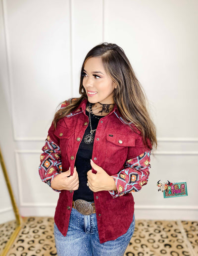 Rosalinda Corduroy Top