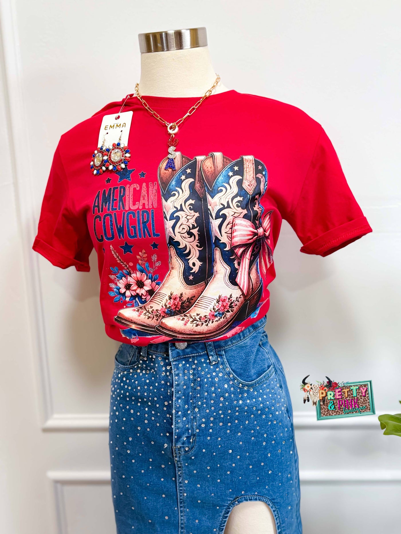 American Cowgirl Tee