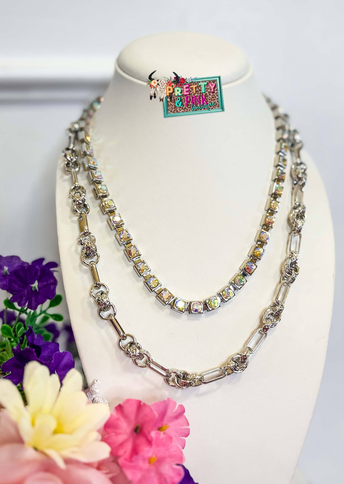 Luxe Links AB Chain Necklace