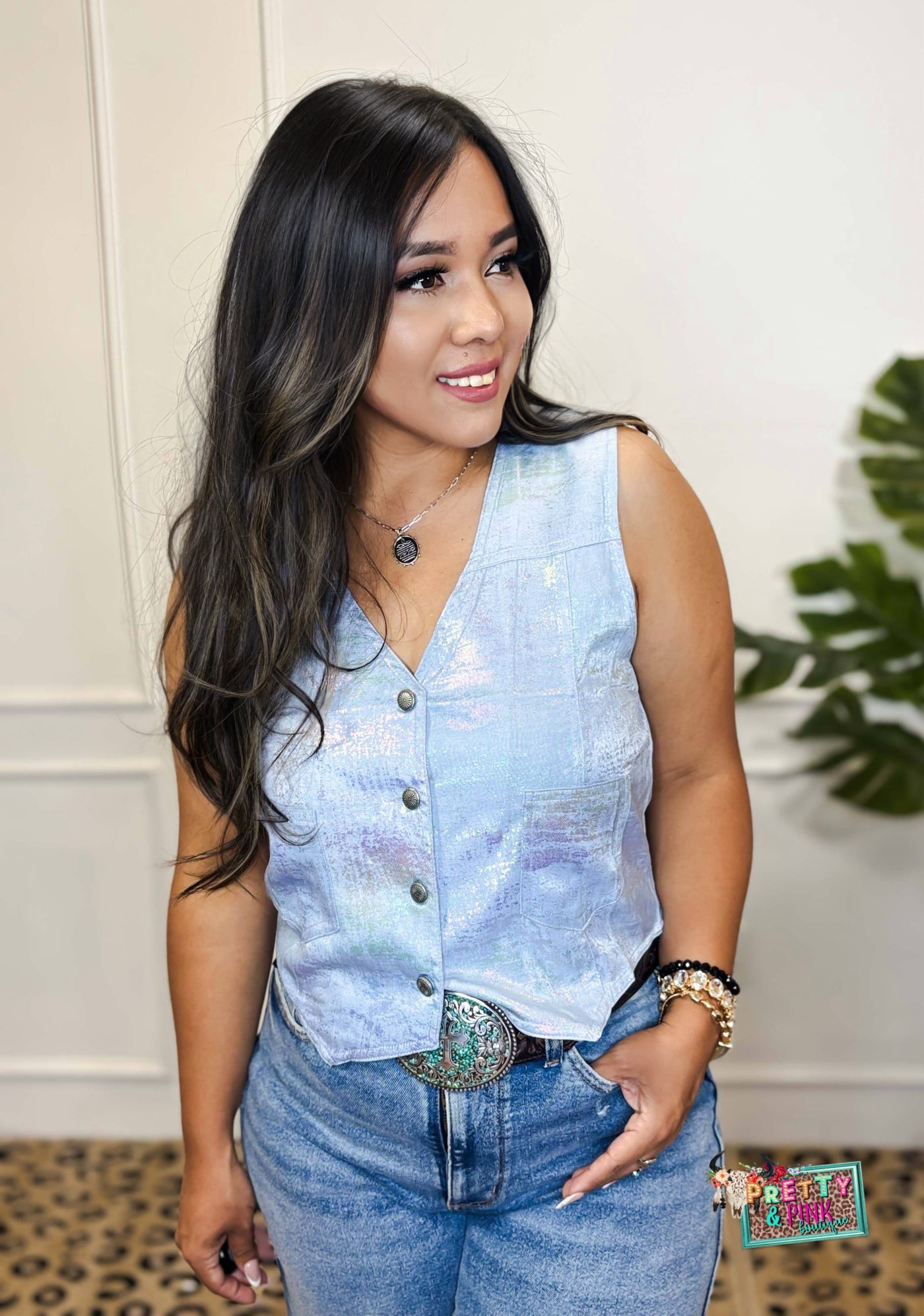 Unicorn Metallic Vest