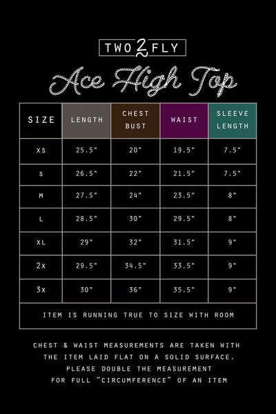 Ace High Midnight Top