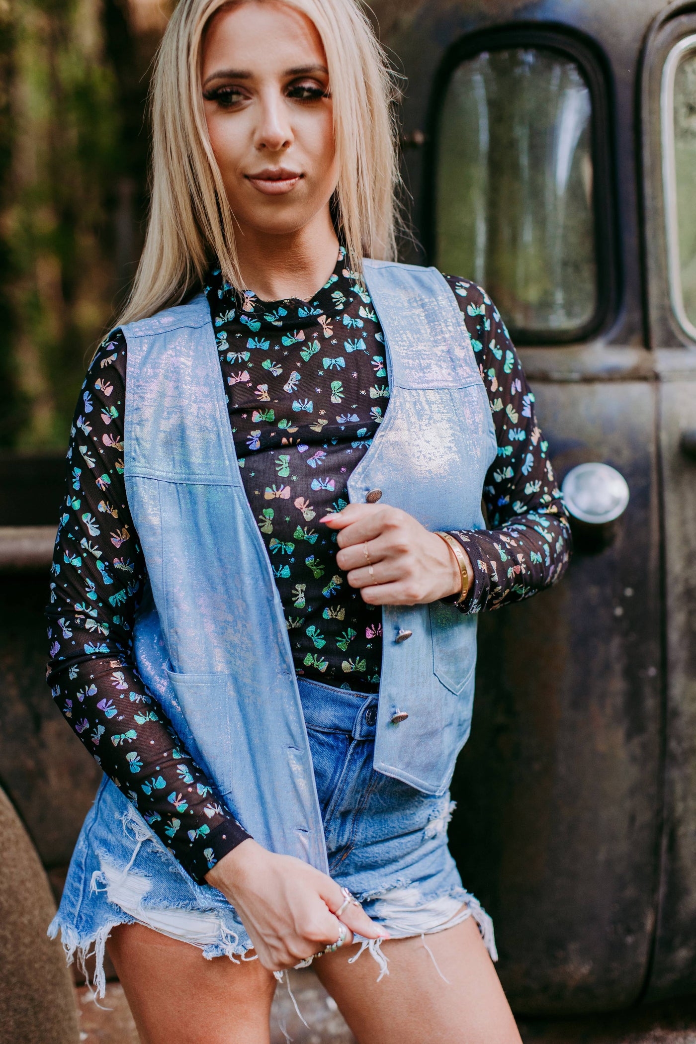 Unicorn Metallic Vest