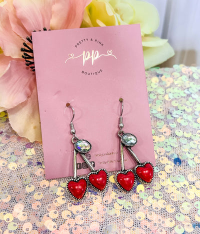 Western Cherry Earrings