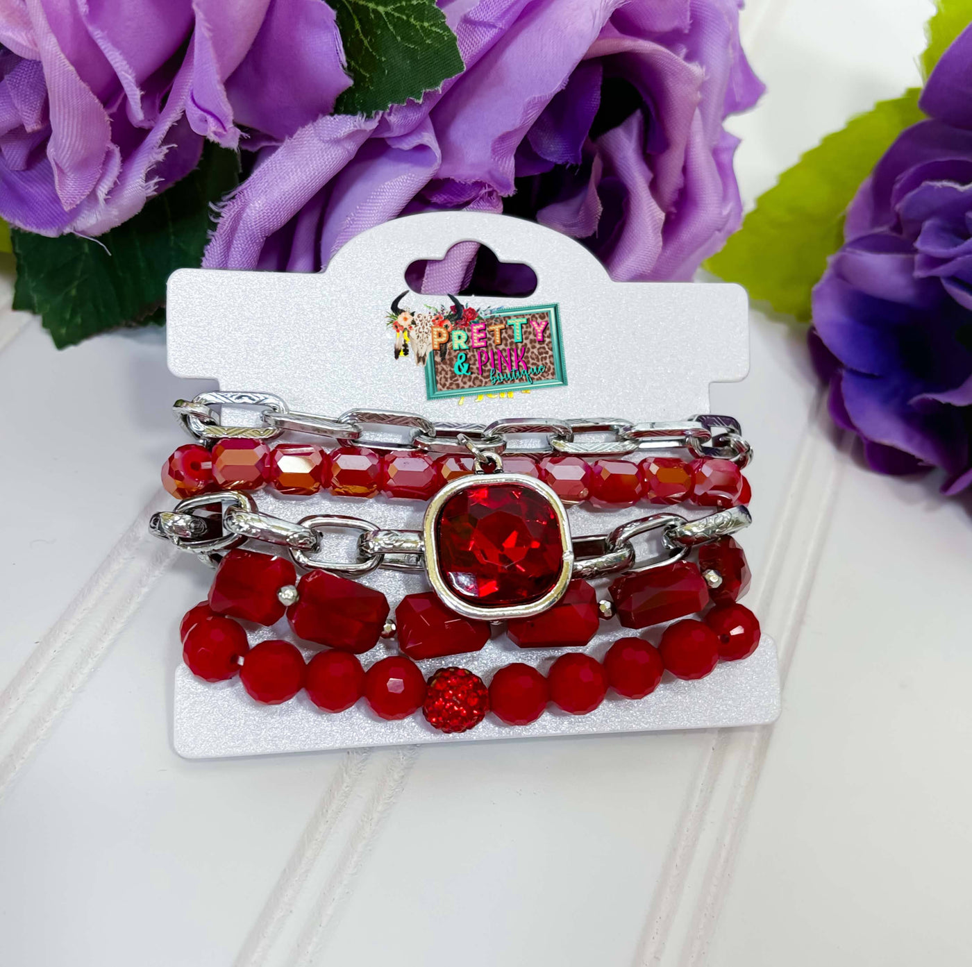 Cherry Love Bracelet Set