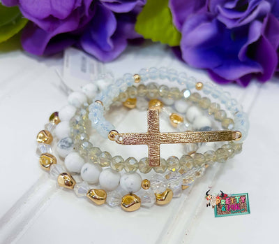 Risen Cross Bracelet