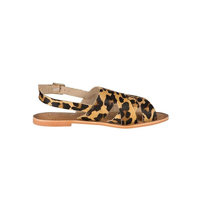 Cup of Tea Sandals in Leopard