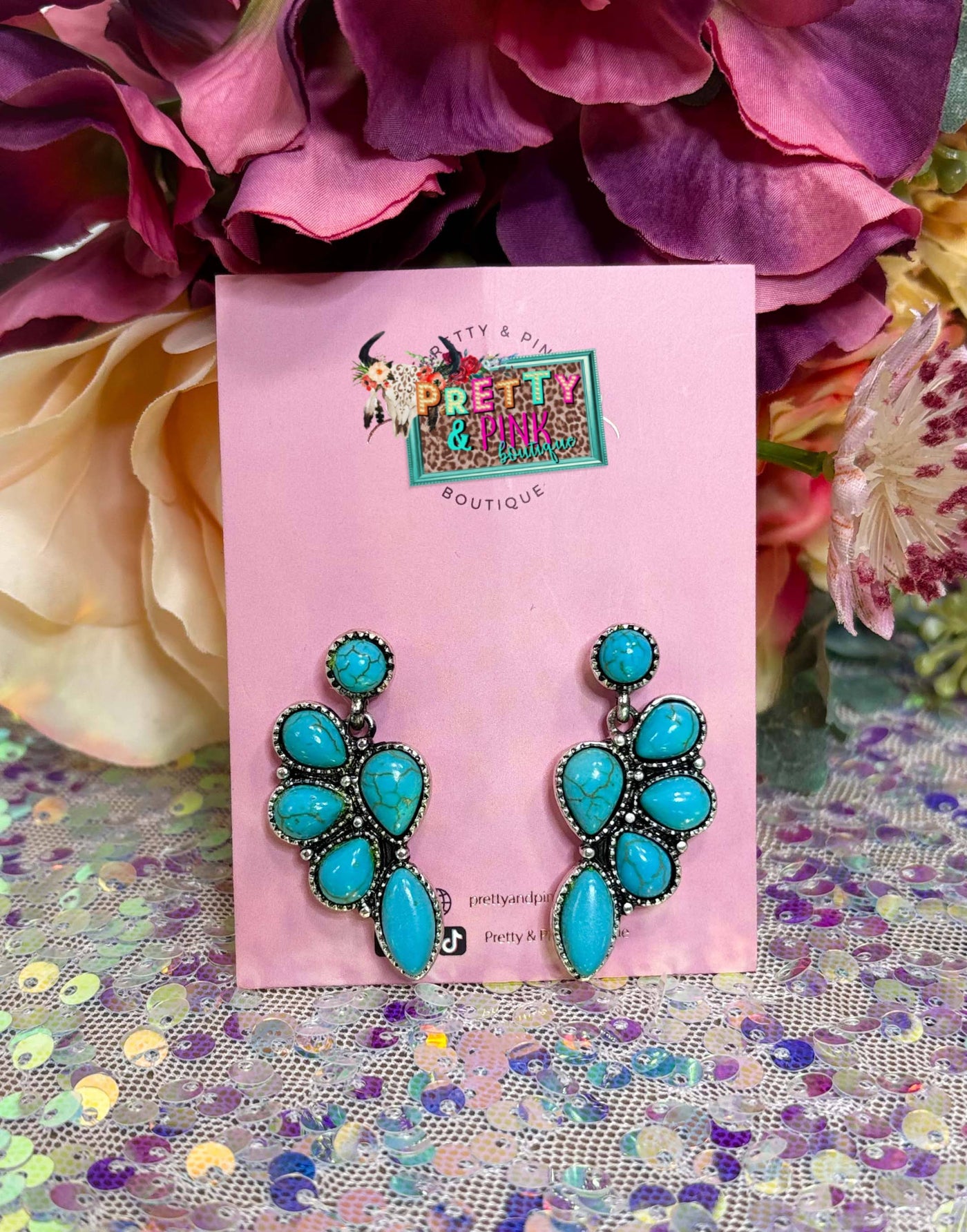 Ronnie Turquoise Earrings