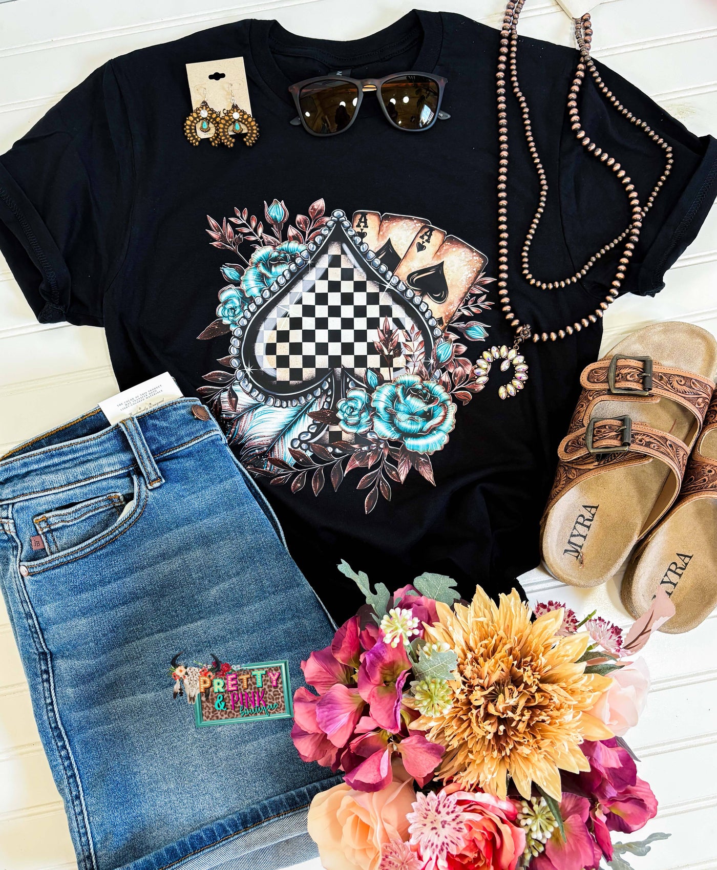 Queen of Aces Tee
