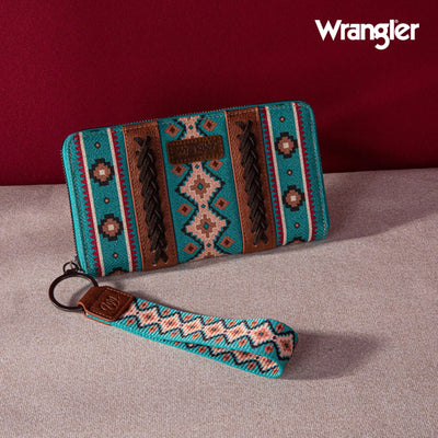 Wrangler Aztec Wristlet Wallet