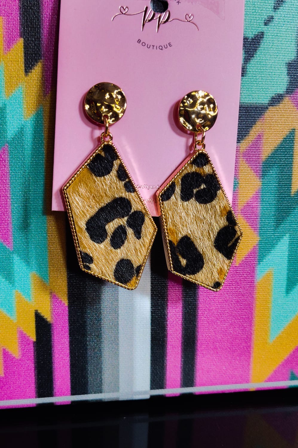 Amara Leopard Earrings
