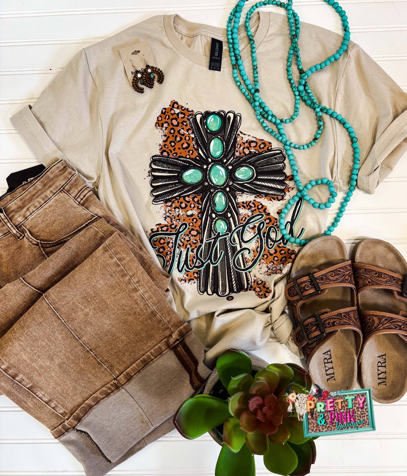 Turquoise Faith Tee ✝️