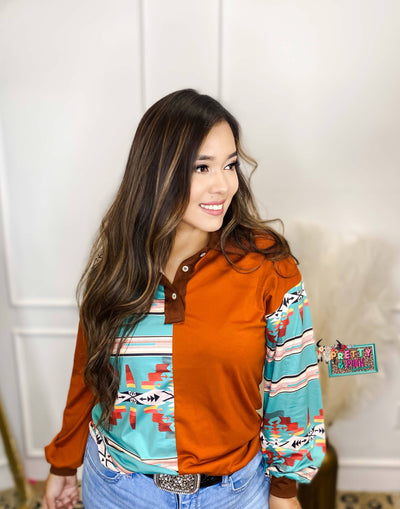 Western Sunset Pullover