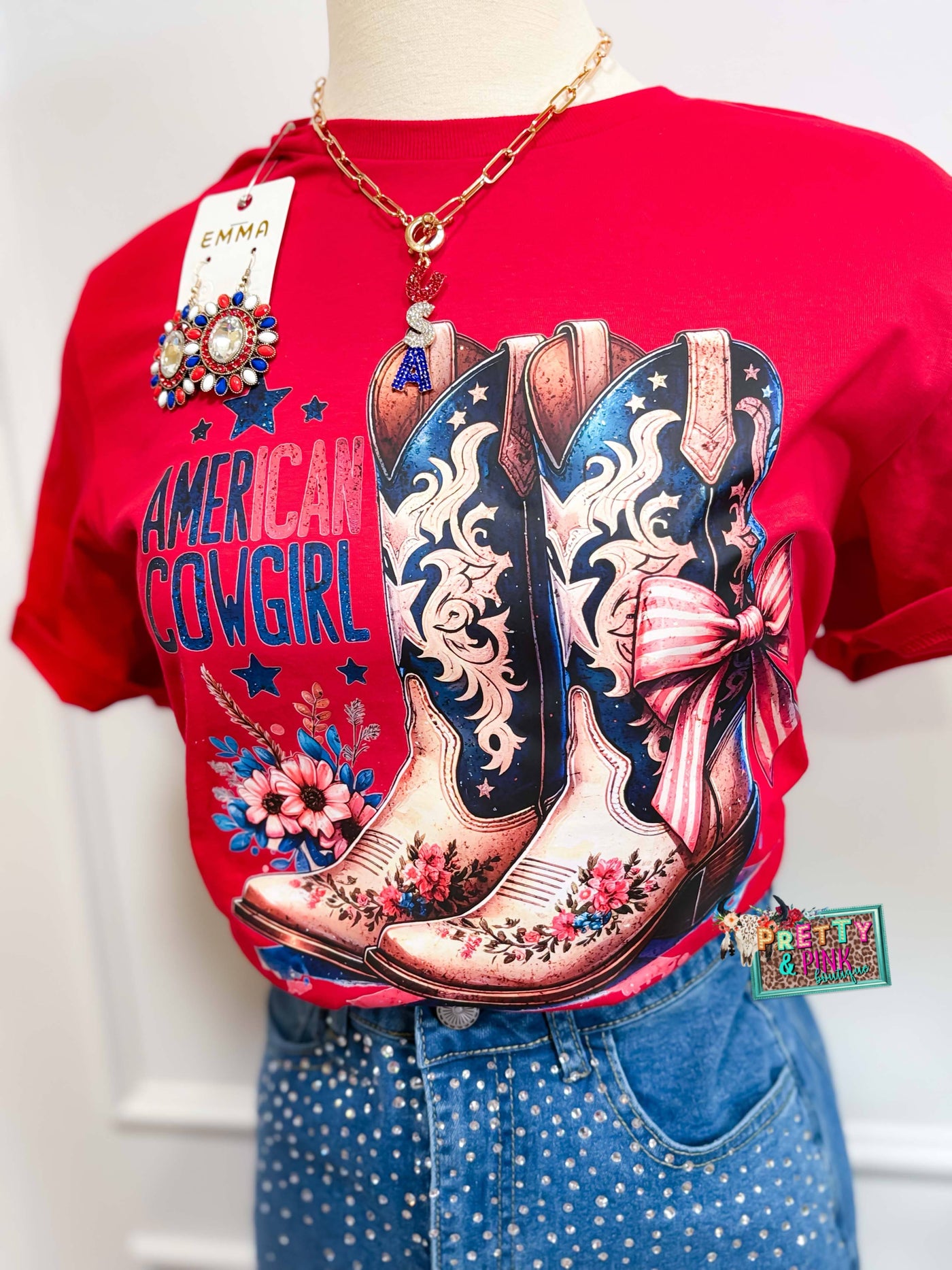 American Cowgirl Tee