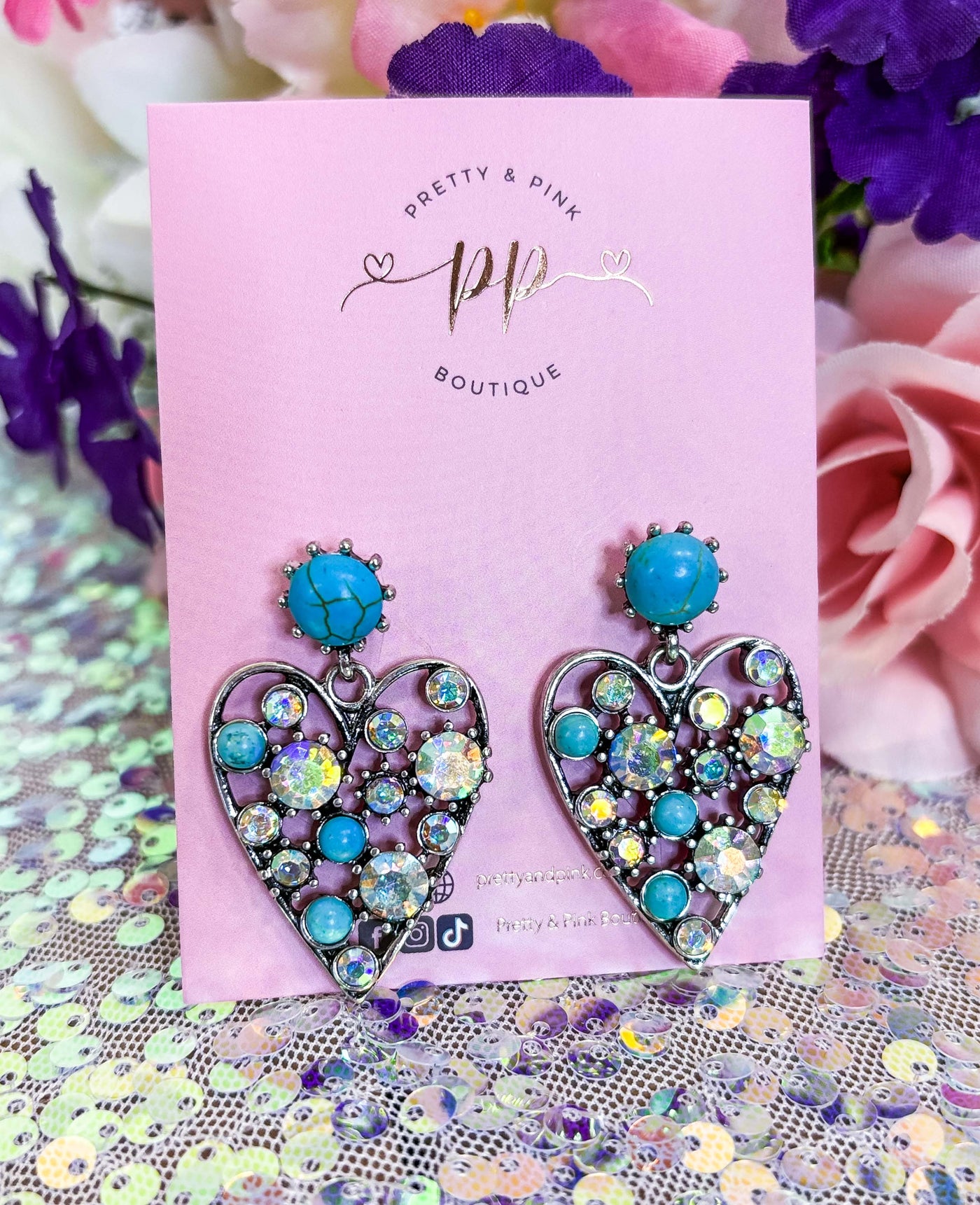 Punchy Love Earrings