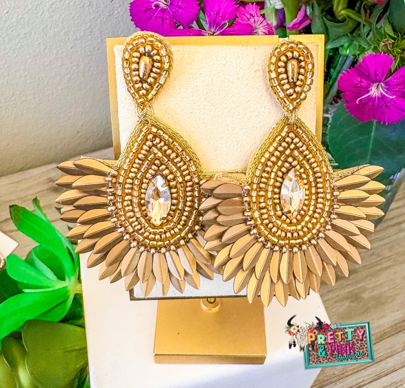 Cleo Gold Earrings