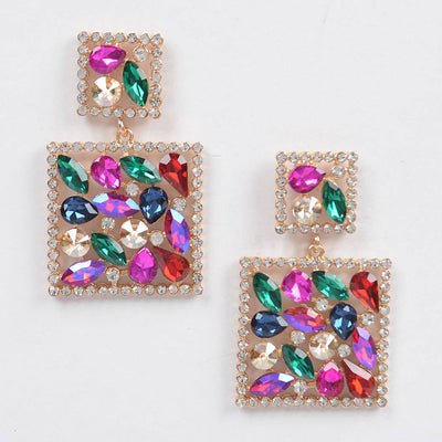 Rebba Dangle Rhinestone Earring