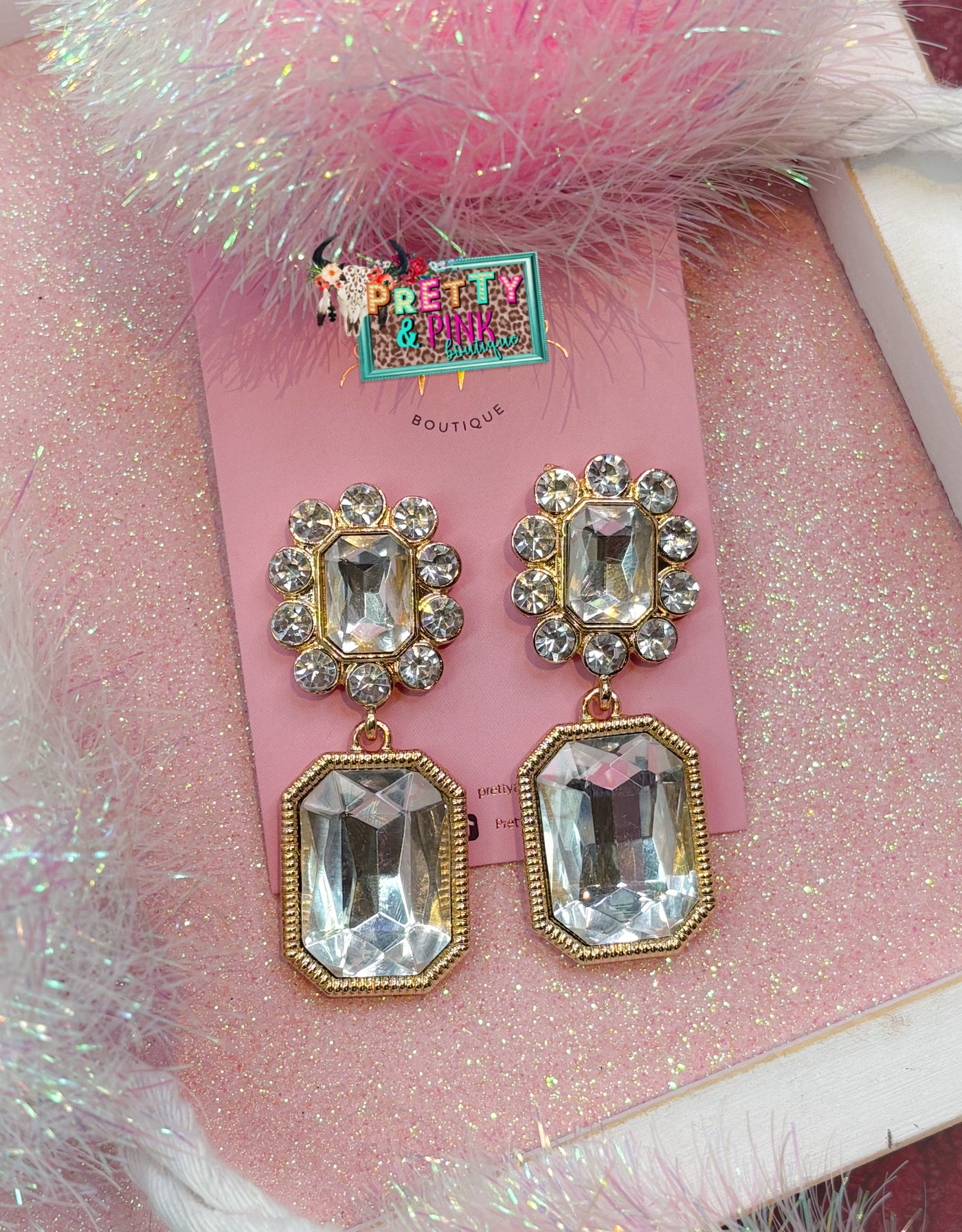 Crystal Drop Earrings