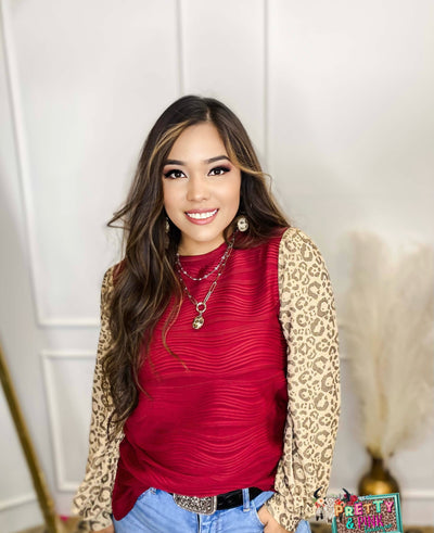 Be Loved Leopard Top