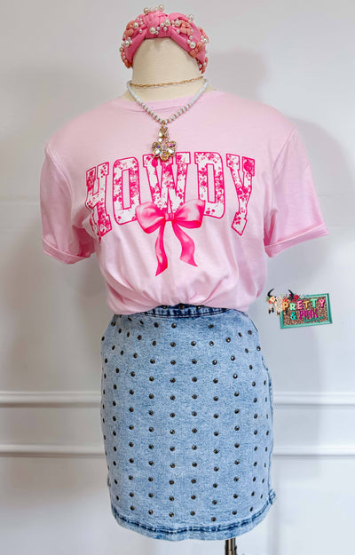 Pink Howdy Tee
