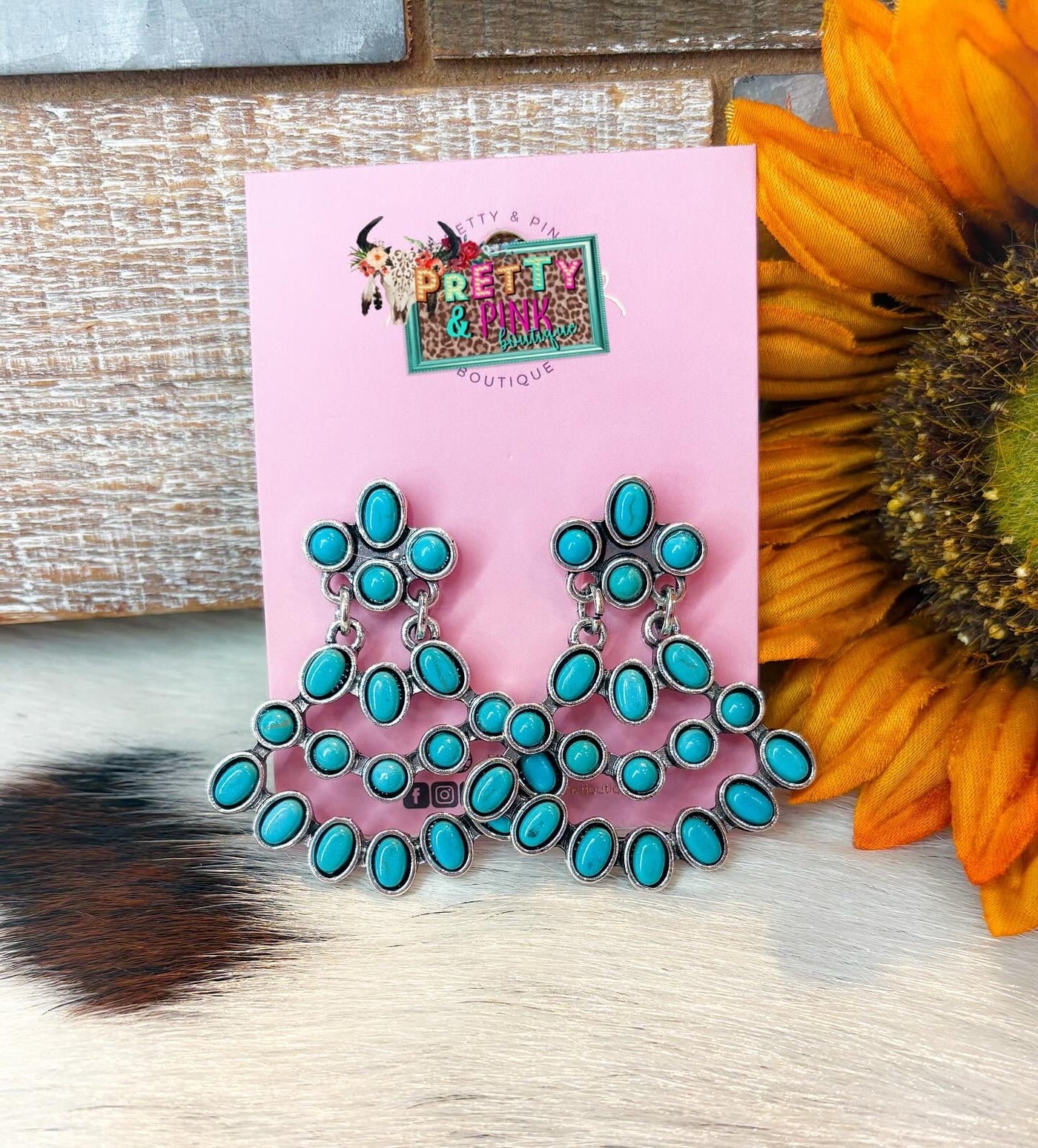 Taylor Turquoise Earrings