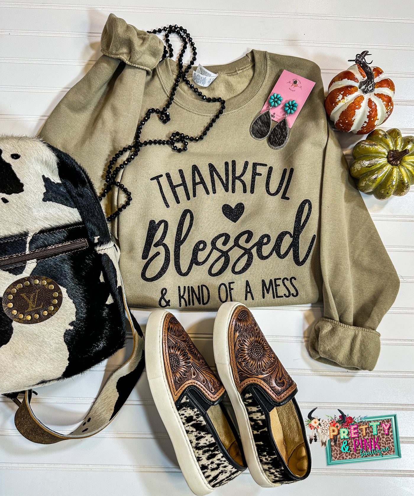 Thankful Blessed Sweater