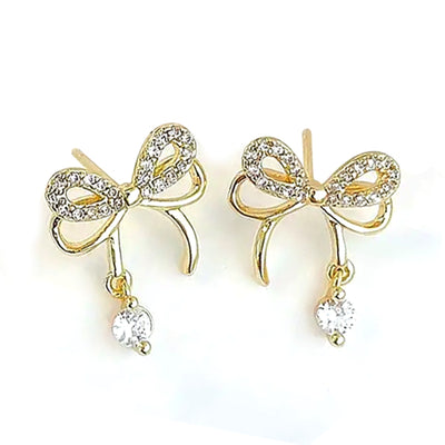 Nat Bow Earrings