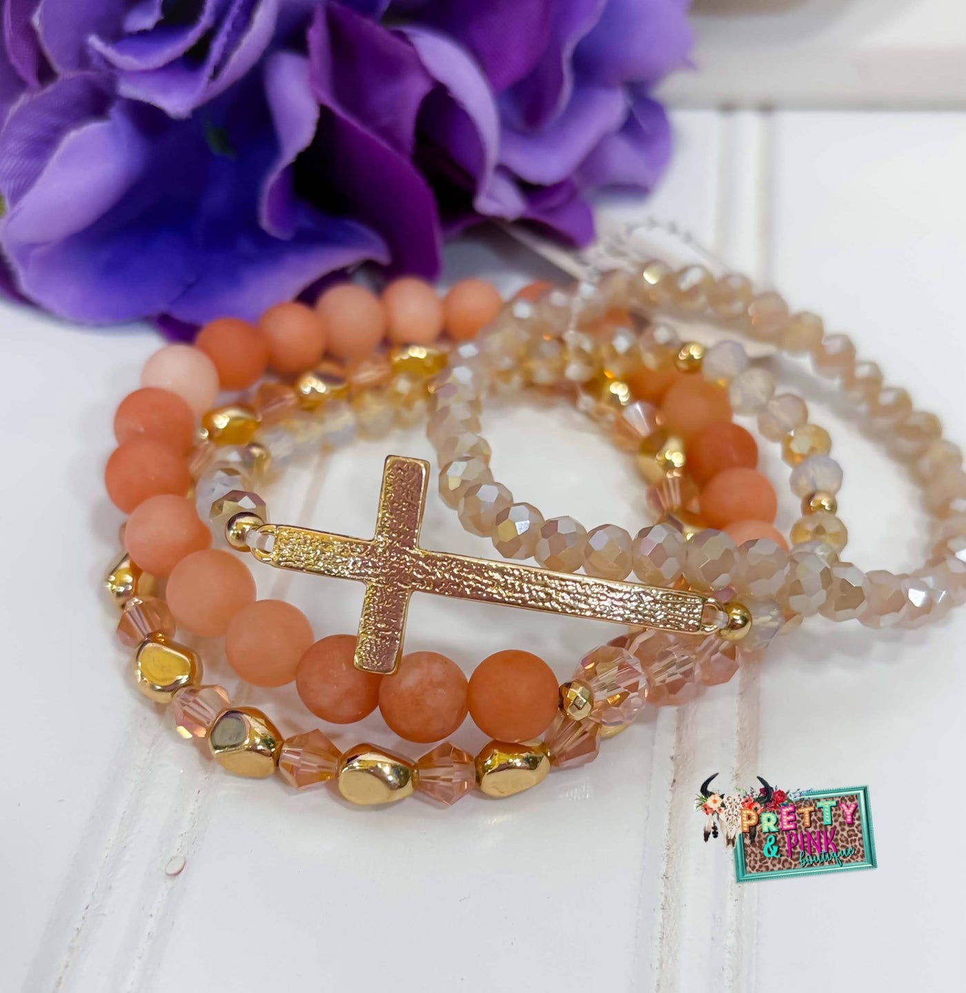 Risen Cross Bracelet