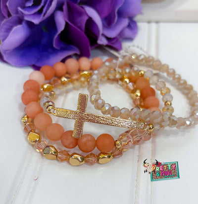 Risen Cross Bracelet