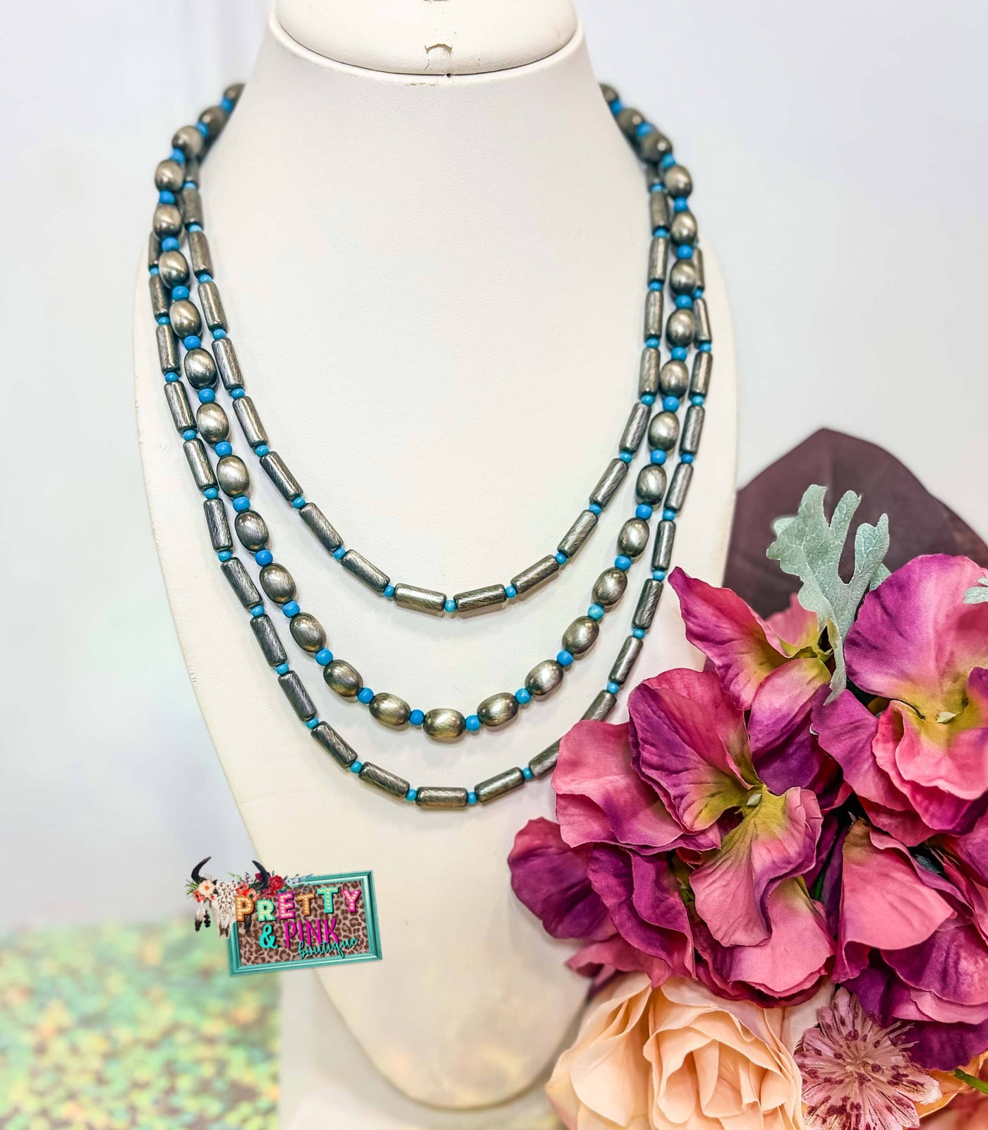Turquoise Trails Necklace