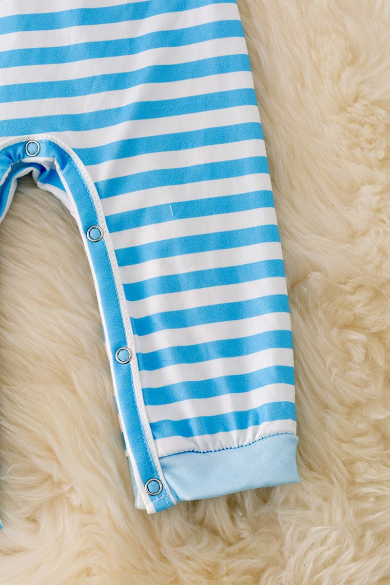 Blue Kids Romper