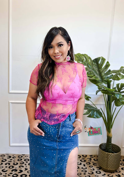 Pink Darlin Top