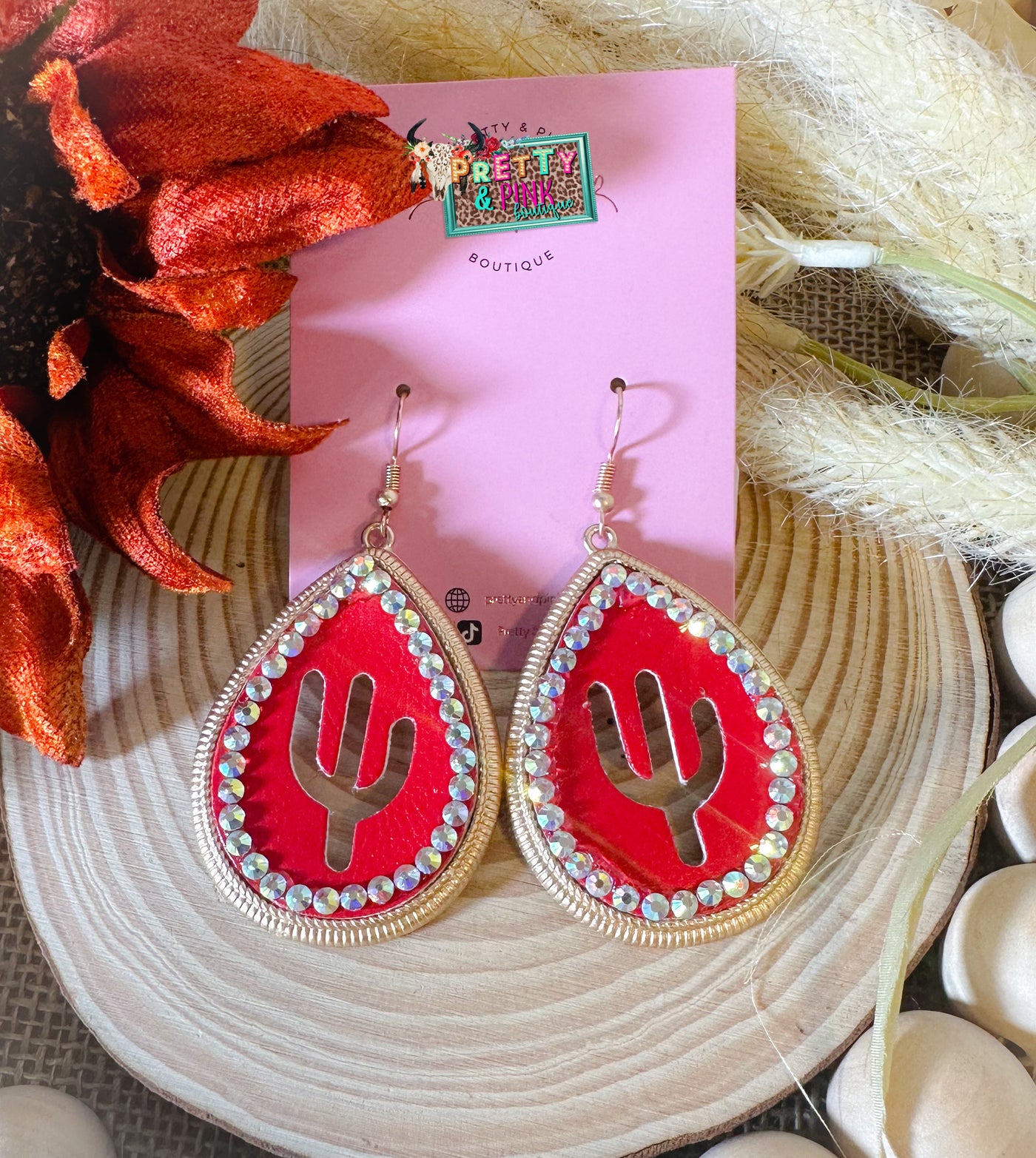 Dazzling Cactus Earrings