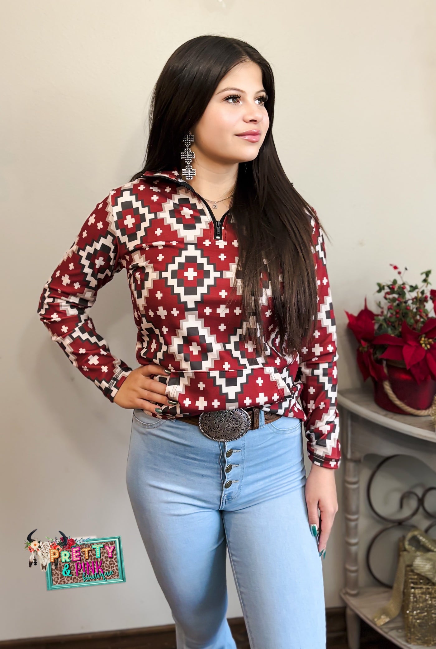 Santa Fe Aztec Pullover