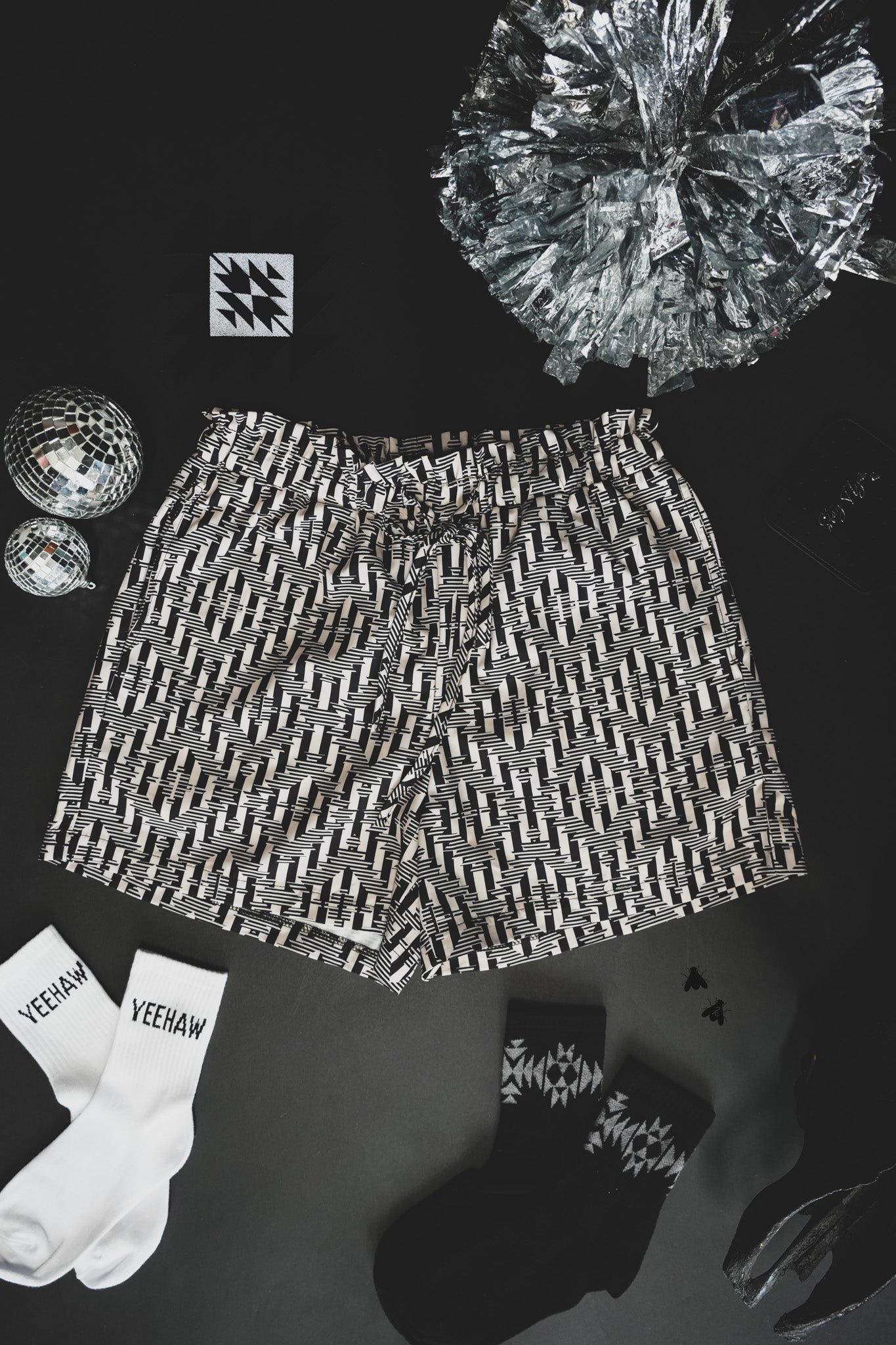 Aztec Illusion Shorts🩷