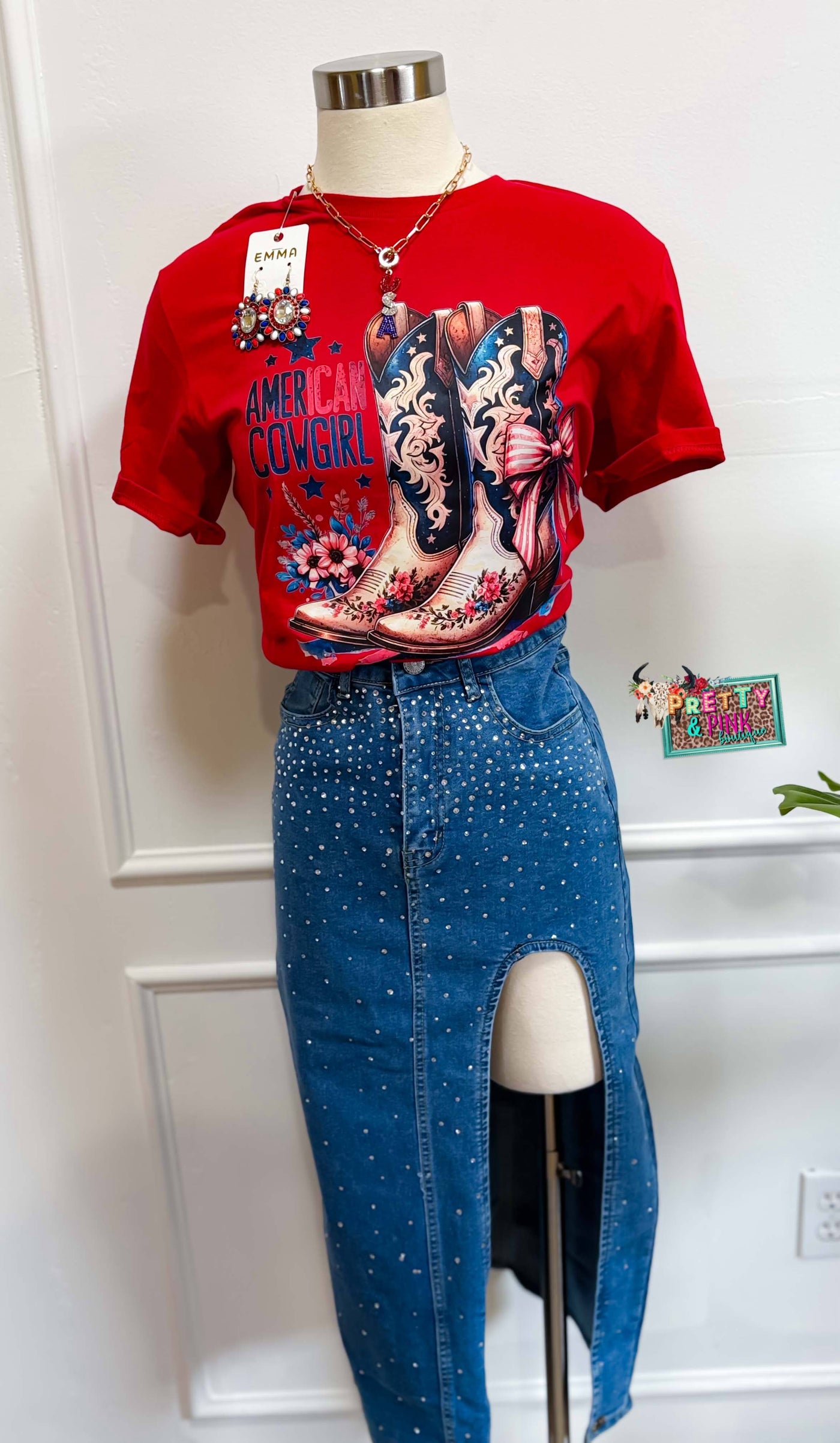American Cowgirl Tee