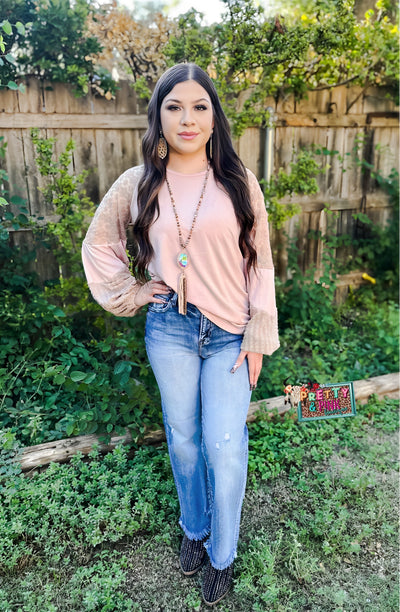 Pink Lovely Lace Top