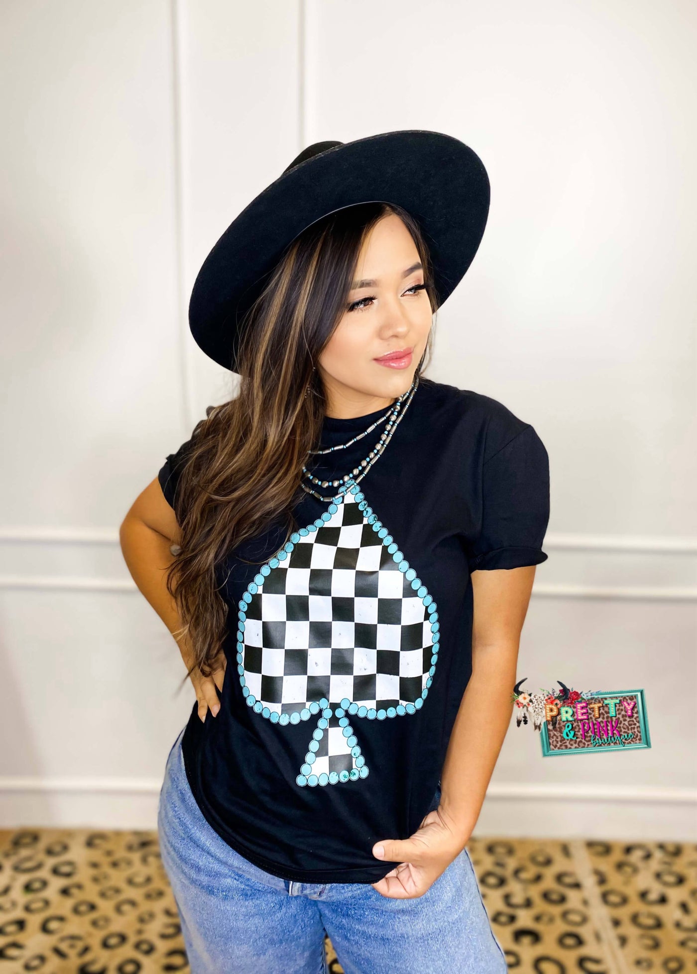 Cowgirl Spade Tee ♠️