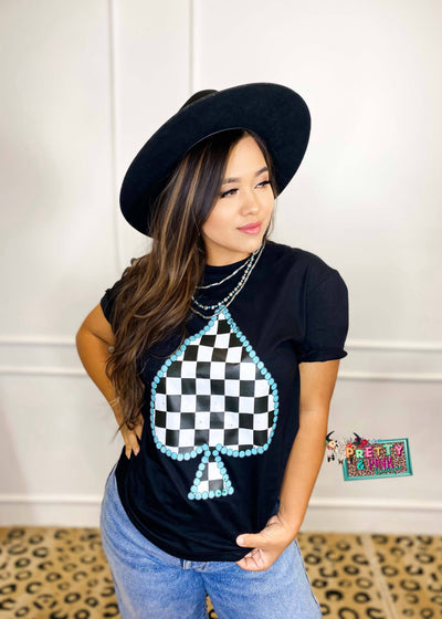 Cowgirl Spade Tee ♠️