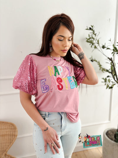 Sequins Easter Top