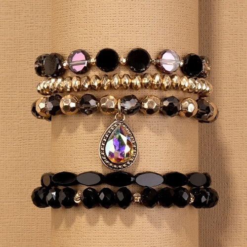 Elly Stacked Bracelets