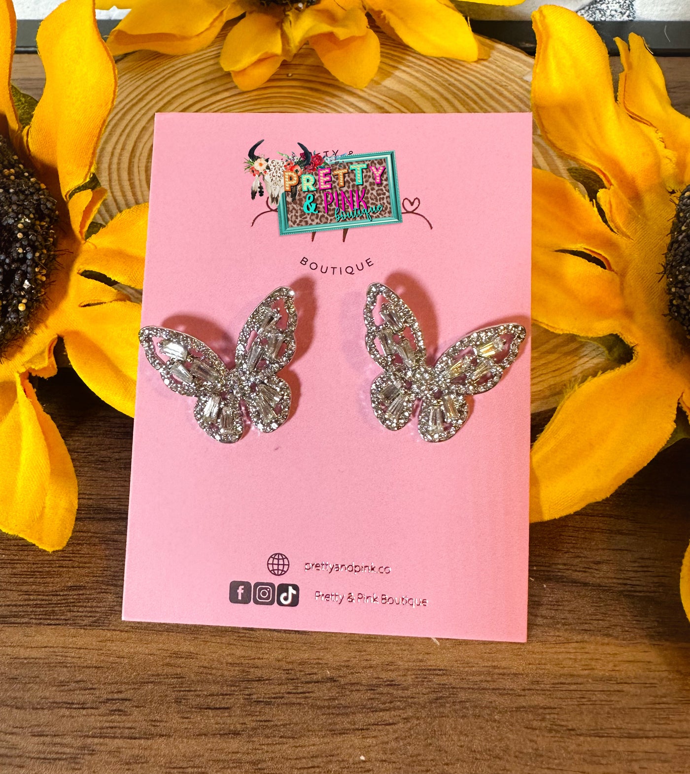 Mariposa Bling Earrings