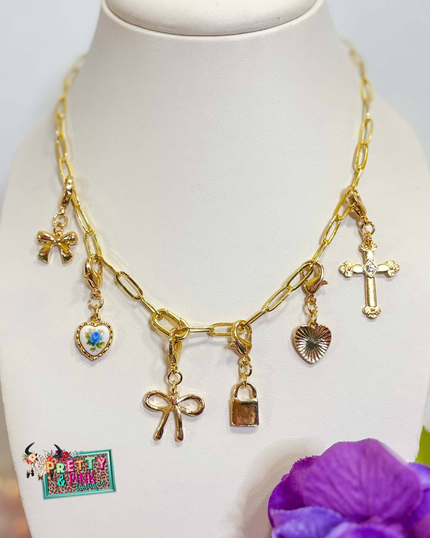Charm Links Necklace