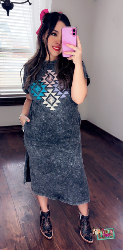 Jessica Aztec Dress