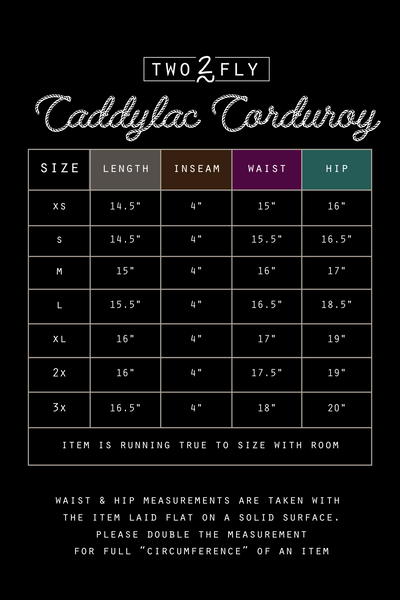 Caddylac Corduroy Shorts 💗