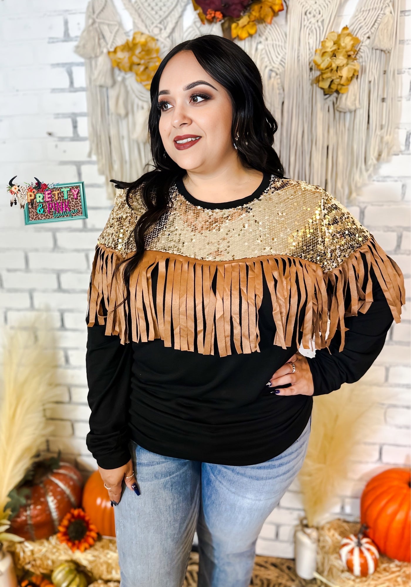 Miranda Fringe Top
