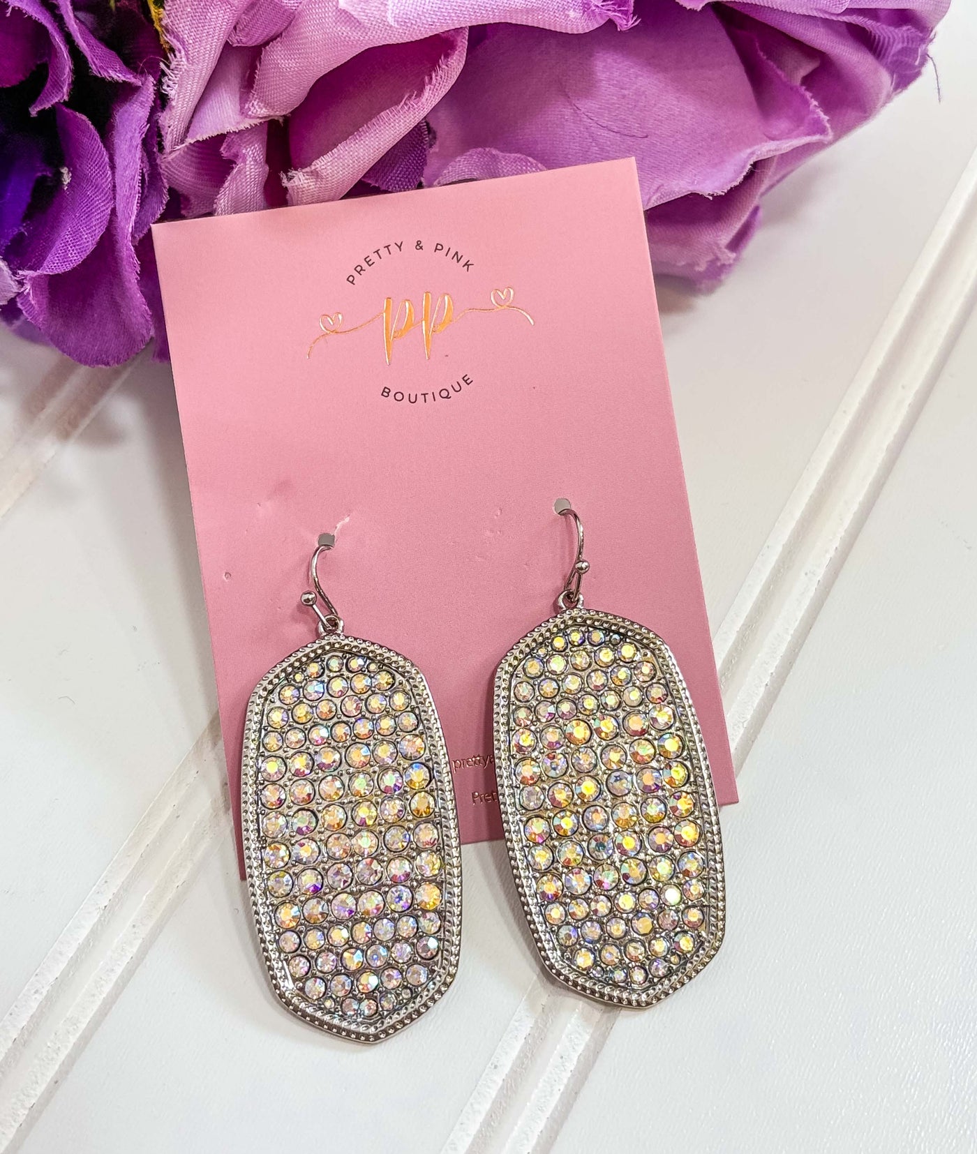 Starlight Sparkle Drop Earrings