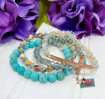 Risen Cross Bracelet