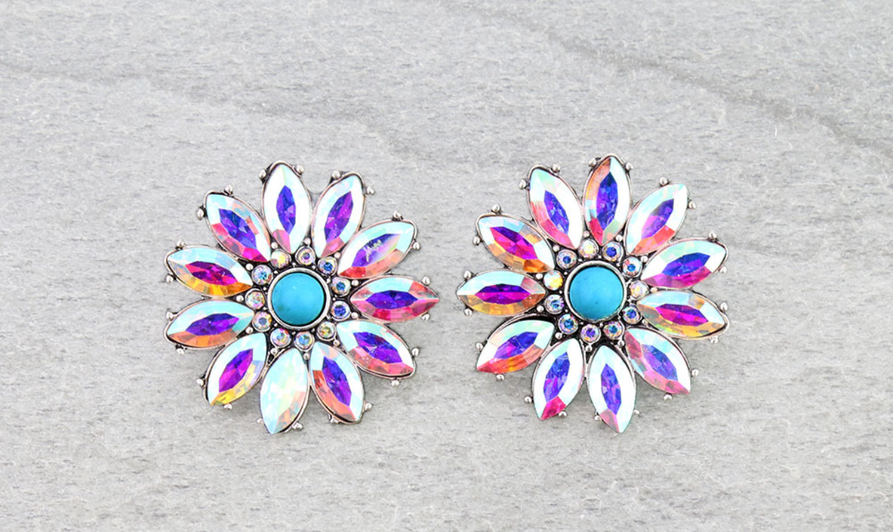 Nancy Floral Earrings