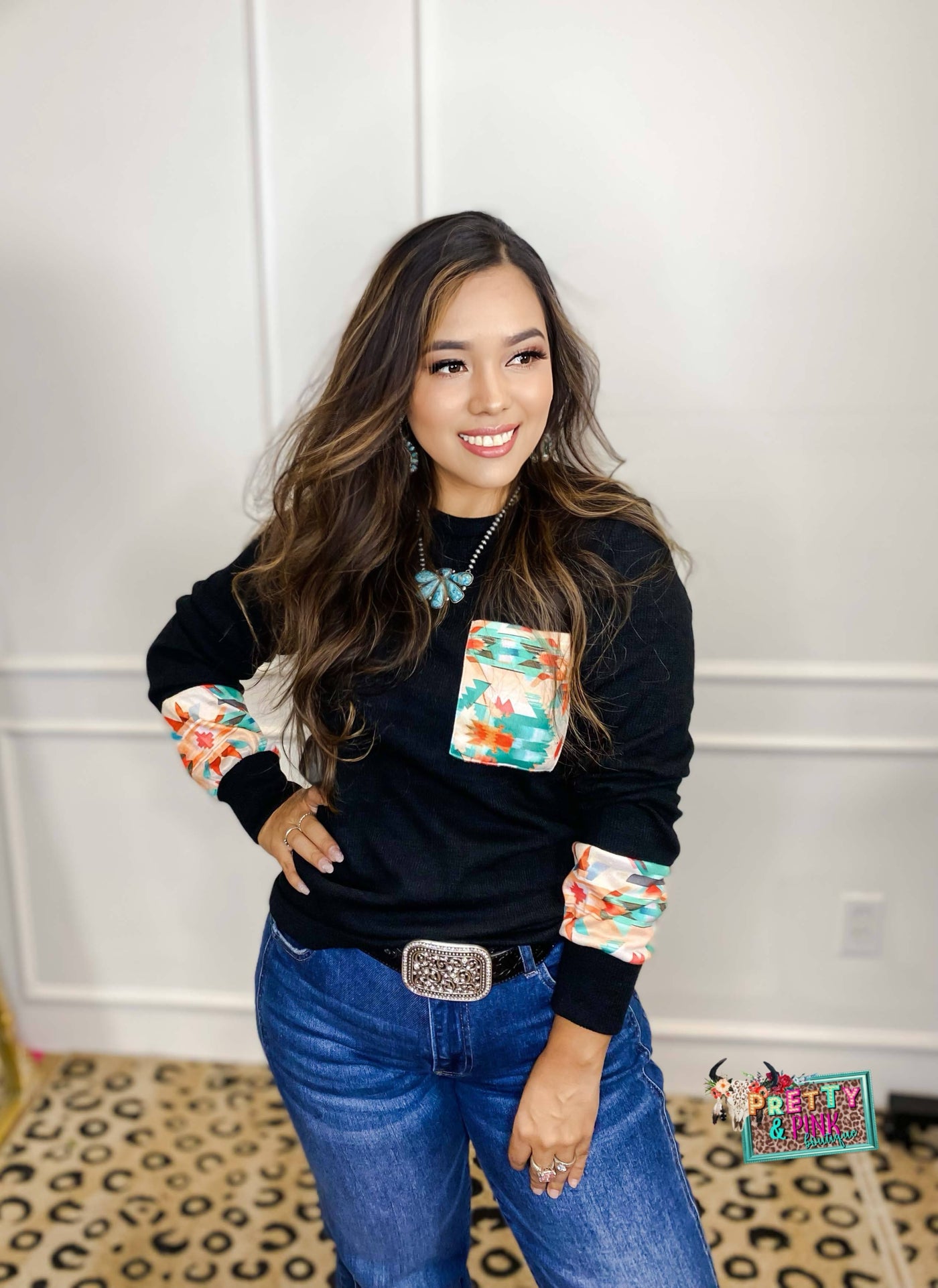 Annaa Abstract Sweater